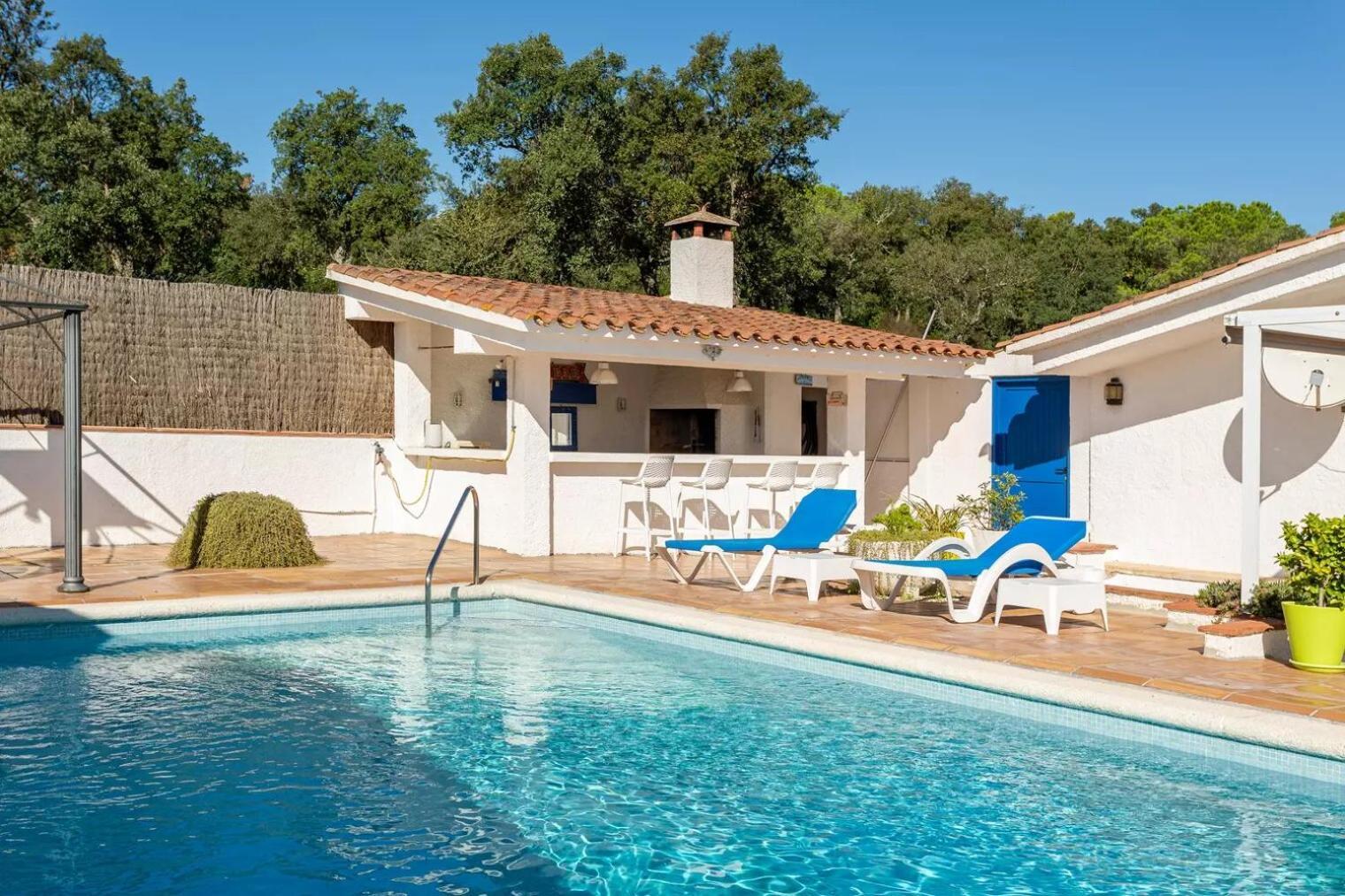 Sea Pres Des Golfs Villa Santa Cristina d'Aro Bagian luar foto